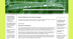 Desktop Screenshot of naturheilpraxis-merkle.com