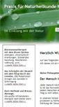 Mobile Screenshot of naturheilpraxis-merkle.com